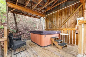 Image of Cozy Hillside Hideaway - Fast Wifi! - Hot Tub & Grill