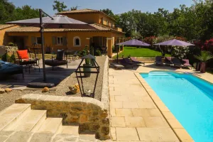 Image of Provencal house of well-being and tranquility