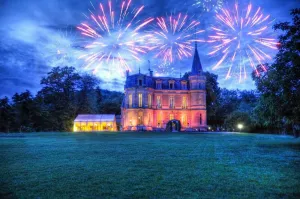 Image of Château LENA private chateau with panoramic views, stunning park and pool!