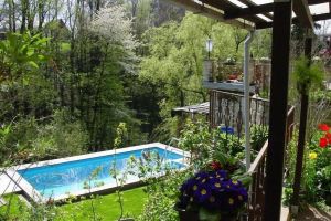 Image of Vacation home on the Malerweg with pool, Saxon Switzerland, National Park