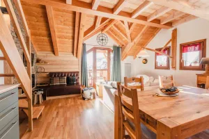 Image of Les Loups Blancs, duplex rénové en 2022, pied des pistes