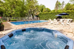 Image of Union Pier Home With Pool and Hot Tub! Close To Private Beach!