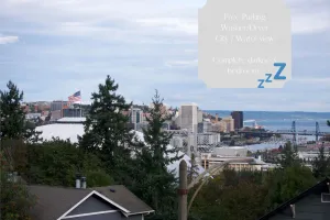 Image of Quiet condo Steps to Tacoma Dome~Bay & City VIEWS!