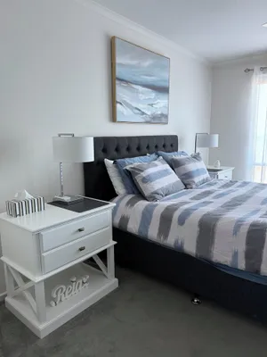 Image of Beach House - absolute water front, secure yard and all weather BBQ area