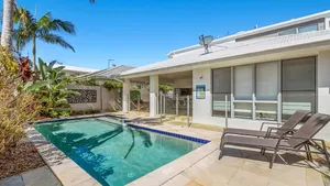 Image of Ocean Blue On Salt Beach