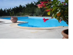 Image of Near Vallon: Villa with private swimming pool and pétanque court
