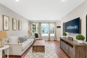 Image of Sweet Magnolia: Chic Haven with Fenced Backyard!