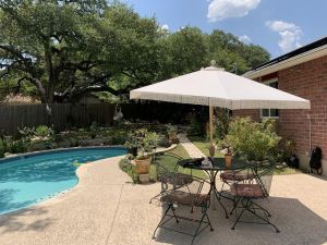 Image of Zen bedroom in beautiful North Austin House