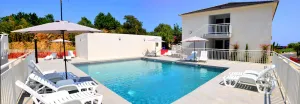 Image of T-2 air conditioning close to the sea - equipped beach - Santa Lucia di Moriani
