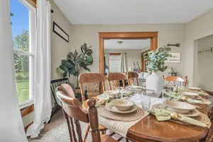 Image of The Farmhouse offers beautiful country views and plenty of space!