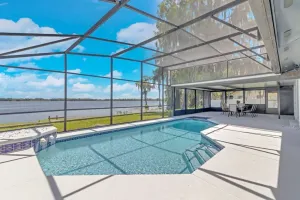 Image of ☆LakeHouse 4 Bedroom Newly Renovated Heated pool ☆