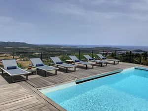 Image of PANORAMIC SEA AND MOUNTAIN VIEWS PRIVATE HEATED SWIMMING POOL