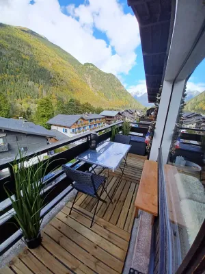 Image of Refuge des Alpages - Duplex - Vue Aiguillette des Houches
