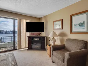 Image of Edgewater Inn 112 | Lake Charlevoix View Condo | Pool, Hot Tub, Sauna