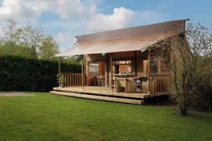 Image of Safari tent the bartenter with private sanitary facilities 5 pers.