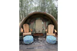 Image of Hidden Bunker in the woods