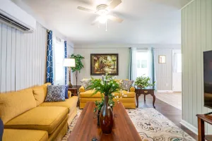 Image of Roomy and comfortable space to relax in privacy.