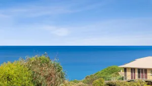 Image of A well-proportioned contemporary house in Aireys Inlet with great views over the ocean. pet friendly
