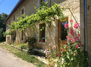 Image of Cottage character in quiet village on the slopes of Mount Poupet