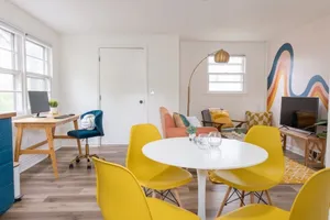 Image of Retro Retreat renovated 2BR, desk, no chore list!