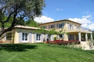 Image of Very pretty villa with panoramic view of Grasse, Provencal for 12 people