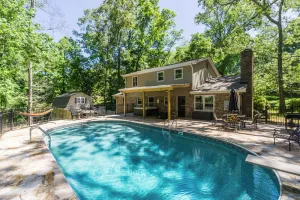 Image of Downtown Family Retreat-Minutes to Dahlonega\/Pool\/5 Beds\/3.5 Baths!