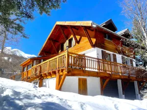 Image of Cosy chalet 2min from La Foux d'Allos resort-1800m ALT-12 pers Max-superb view.