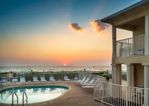 Image of Condo On The Beach - Ocean Side View Balcony