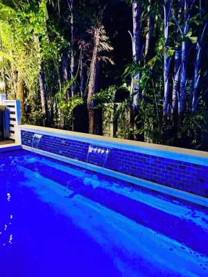 Image of The Villa by the Bay, Islamorada FL private plunge pool, boat dockage & sunsets