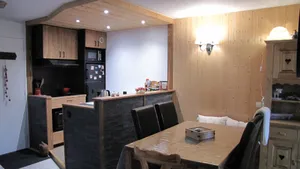 Image of Cosy 4p townhouse apartment with skis in residence les Teppes