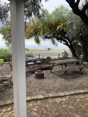 Image of \" Sandilira\"on the shores of Lake Alexandrina.