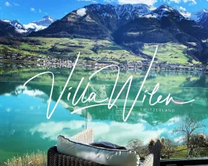 Image of Luxury loft on top of Villa Wilen with tremendous views by the lake