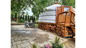 Image of Relax in the City at Our Unique Yurt Retreat