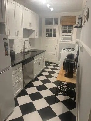 Image of Fisher Park condo on Elm St., new kitchen, 1 mile from downtown