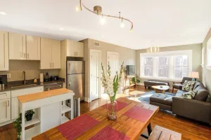 Image of Chic Minimalist Gem w\/ Fenced Backyard + W\/D
