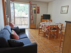 Image of Cozy 2-Room + Cabin Apt, Heart of Vieux Village, 3-Star, Near Ski Slopes
