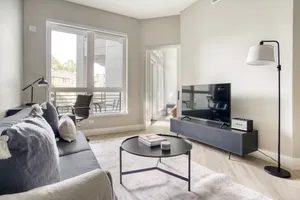 Image of Ideal Mountain View 1BR w\/ W\/D, Pool & Gym, nr tech HQs, by Blueground