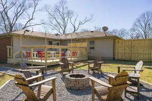 Image of NEW 4BR\/2.5BA Fenced 1+acres, 8 miles from Downtown! Game Garage and HUGE Deck!
