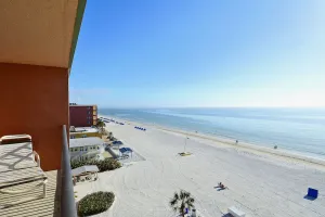 Image of Emerald Isle 603 3 Bed| 2 Bath top floor with stunning beach and Gulf view!