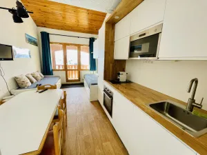 Image of Stylish apartment with a balcony