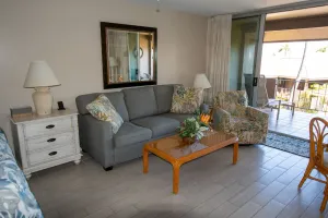 Image of E 207 A WONDERFUL VIEW!  You can see the ocean and the pool from your lanai