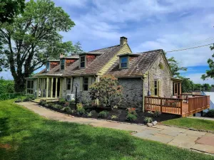 Image of Downingtown Manor | 1900s Farmhouse w\/ Creek Views