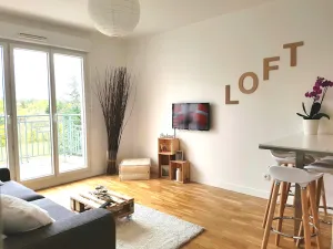 Image of Sweet apartment in front of Disneyland's castel