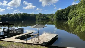 Image of Charming Romantic Lakefront Cottage or Guest Room Depending on Availability Near Golf