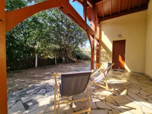 Image of Single-storey house for 5 holidaymakers with shared garden at the foot of the supervised beach...