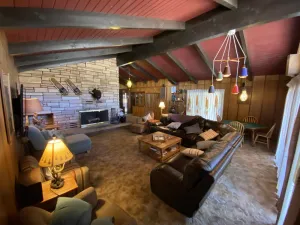 Image of Beautiful 2 Story Cabin Short Hop Away from Mountain High Ski