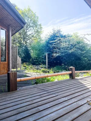Image of Relaxation, peace & good air in the middle of nature on the Heidschnucken hiking trail.