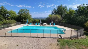 Image of Serene country property with two houses, large pool & terrace with stunning view