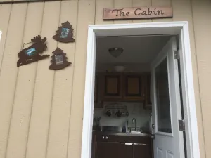 Image of Back Woods Cabin... End Of The Road, Quiet...