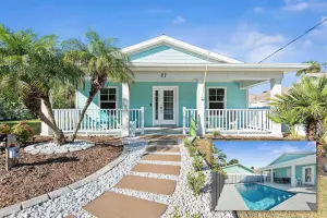 Image of Charming Beachside Home with Pool